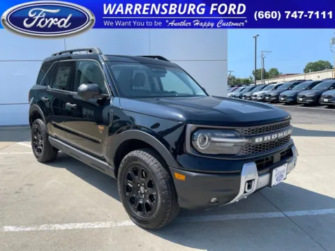 Black 2025 Ford Bronco Sport Badlands for sale in Warrensburg, MO