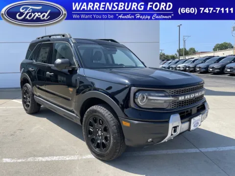 Black 2025 Ford Bronco Sport Badlands for sale in Warrensburg, MO