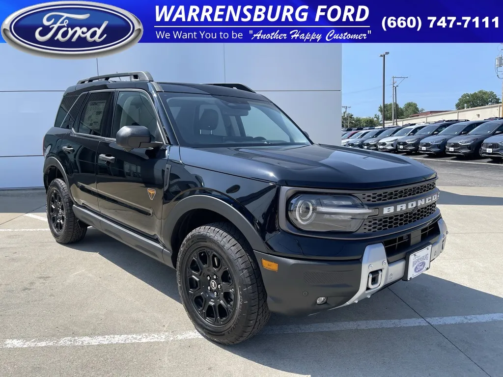 Black 2025 Ford Bronco Sport Badlands for sale in Warrensburg, MO