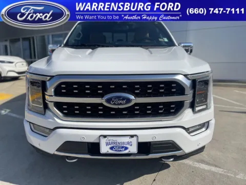 Photos of 2022 Ford F-150 Platinum for sale in Warrensburg, MO at Warrensburg Ford
