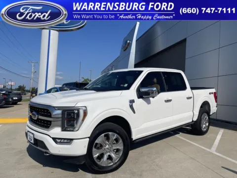 Another view of 2022 Ford F-150 Platinum for sale in Warrensburg, MO at Warrensburg Ford