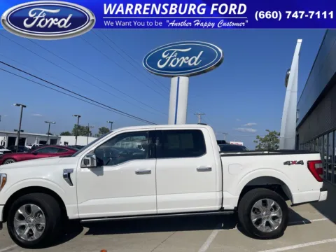 More photos of 2022 Ford F-150 Platinum at Warrensburg Ford, MO