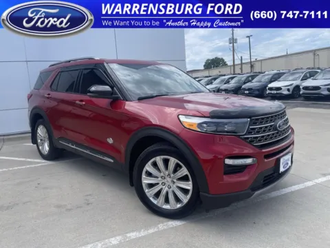 Red 2024 Ford Explorer King Ranch for sale in Warrensburg, MO