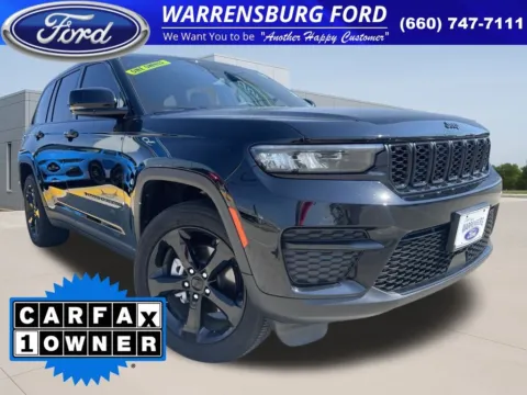 Black 2024 Jeep Grand Cherokee Altitude X for sale in Warrensburg, MO