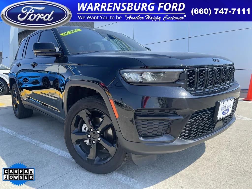 Black 2024 Jeep Grand Cherokee Altitude X for sale in Warrensburg, MO