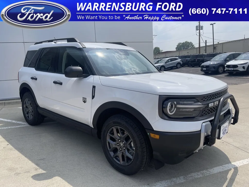 White 2025 Ford Bronco Sport Big Bend for sale in Warrensburg, MO