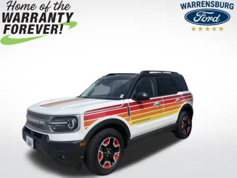 Another view of 2025 Ford Bronco Sport Free Wheeling for sale in Warrensburg, MO at Warrensburg Ford