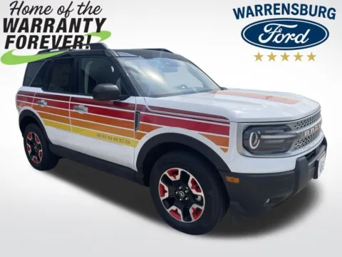 White 2025 Ford Bronco Sport Free Wheeling for sale in Warrensburg, MO