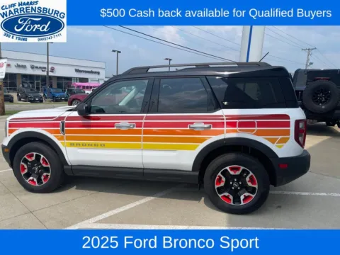 More photos of 2025 Ford Bronco Sport Free Wheeling at Warrensburg Ford, MO