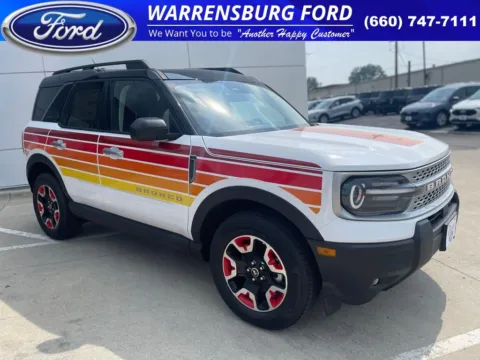 White 2025 Ford Bronco Sport Free Wheeling for sale in Warrensburg, MO