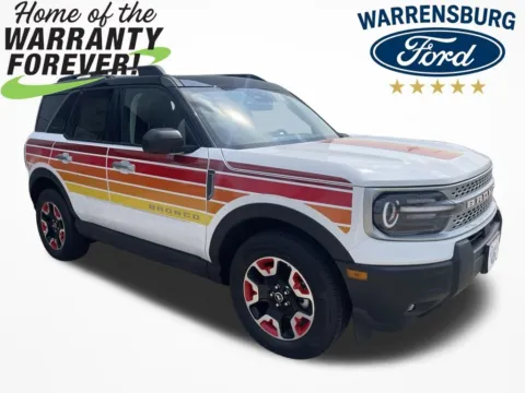 White 2025 Ford Bronco Sport Free Wheeling for sale in Warrensburg, MO
