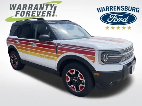 White 2025 Ford Bronco Sport Free Wheeling for sale in Warrensburg, MO