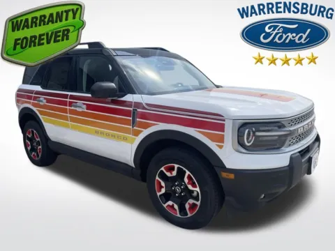 White 2025 Ford Bronco Sport Free Wheeling for sale in Warrensburg, MO