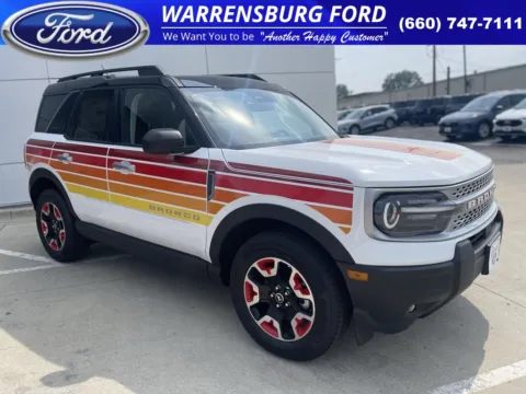 White 2025 Ford Bronco Sport Free Wheeling for sale in Warrensburg, MO
