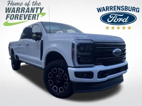 White 2025 Ford F-350SD Platinum for sale in Warrensburg, MO