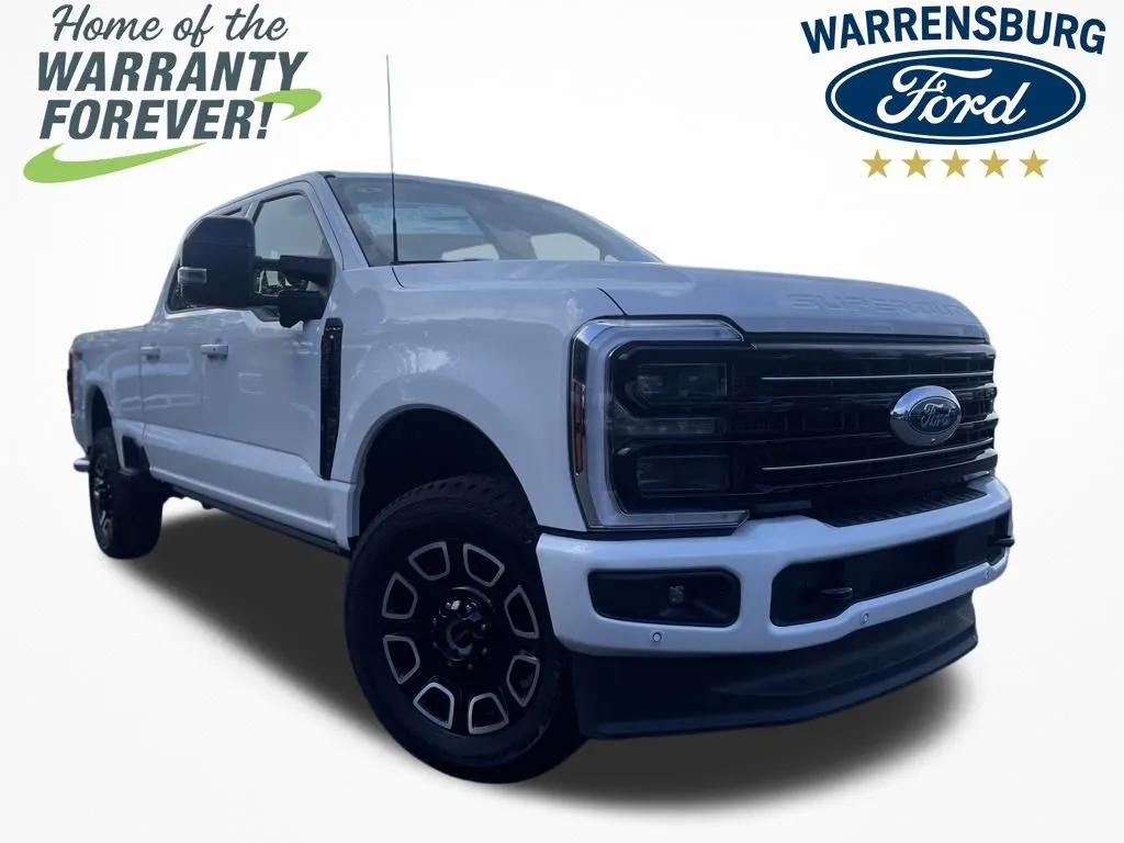 White 2025 Ford F-350SD Platinum for sale in Warrensburg, MO