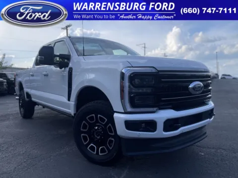 White 2025 Ford F-350SD Platinum for sale in Warrensburg, MO