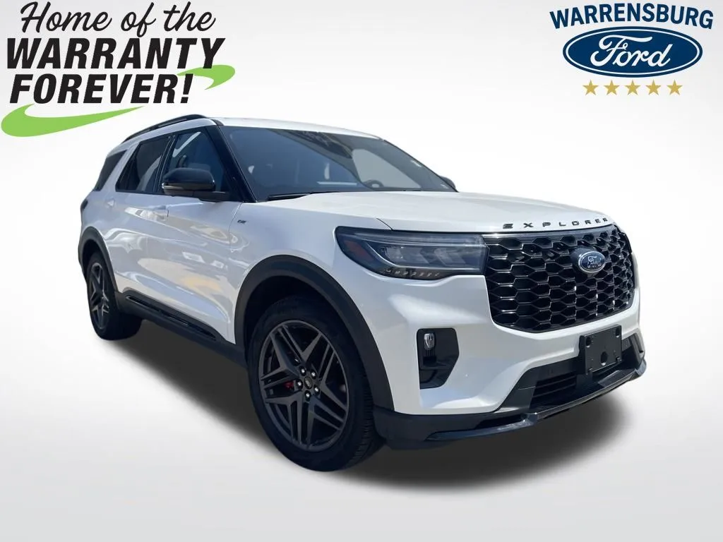 Used 2025 Ford Explorer ST-LINE with VIN 1FMUK8KH3SGA01890 for sale in Kansas City