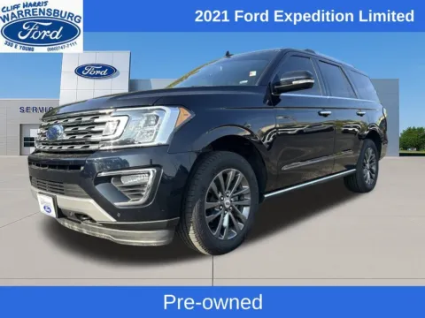 Blue 2021 Ford Expedition Limited for sale in Warrensburg, MO