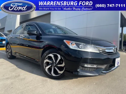 Black 2017 Honda Accord EX-L for sale in Warrensburg, MO