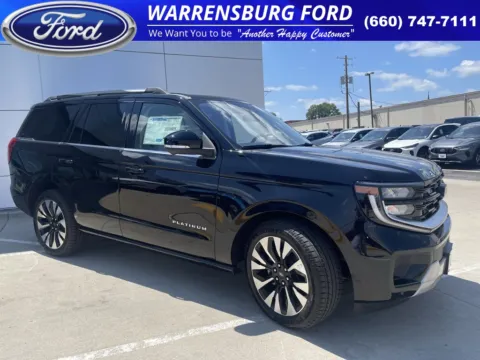 Black 2025 Ford Expedition Platinum for sale in Warrensburg, MO