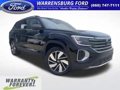 Black 2024 Volkswagen Atlas 2.0T SE w/Technology for sale in Warrensburg, MO