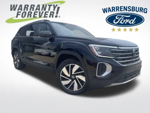 Black 2024 Volkswagen Atlas 2.0T SE w/Technology for sale in Warrensburg, MO