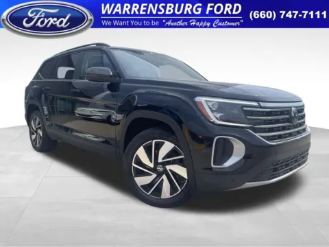 Black 2024 Volkswagen Atlas 2.0T SE w/Technology for sale in Warrensburg, MO