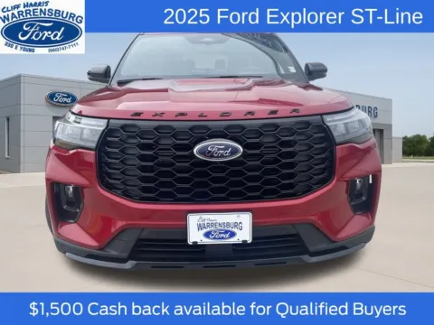 Photos of 2025 Ford Explorer ST-Line for sale in Warrensburg, MO at Warrensburg Ford