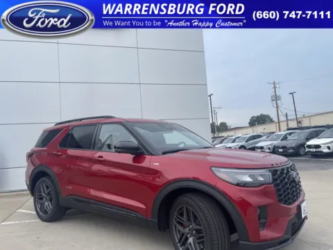 Red 2025 Ford Explorer ST-Line for sale in Warrensburg, MO