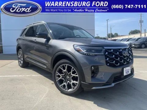 Gray 2025 Ford Explorer Platinum for sale in Warrensburg, MO