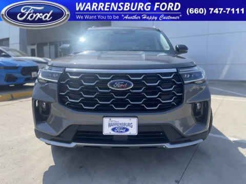 Photos of 2025 Ford Explorer Platinum for sale in Warrensburg, MO at Warrensburg Ford