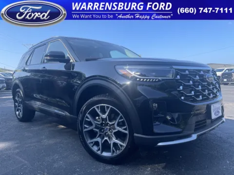 Black 2025 Ford Explorer Platinum for sale in Warrensburg, MO