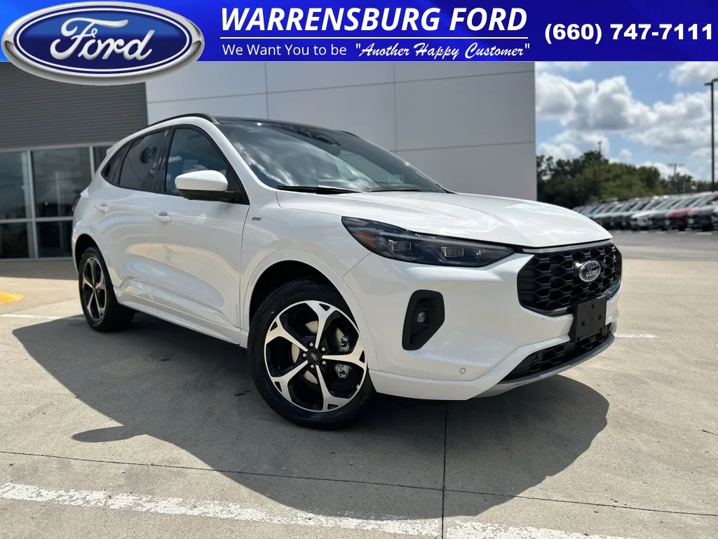 White 2025 Ford Escape ST-Line Elite for sale in Warrensburg, MO