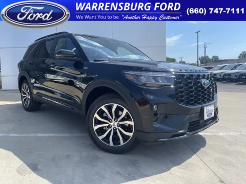 Black 2025 Ford Explorer ST-Line for sale in Warrensburg, MO