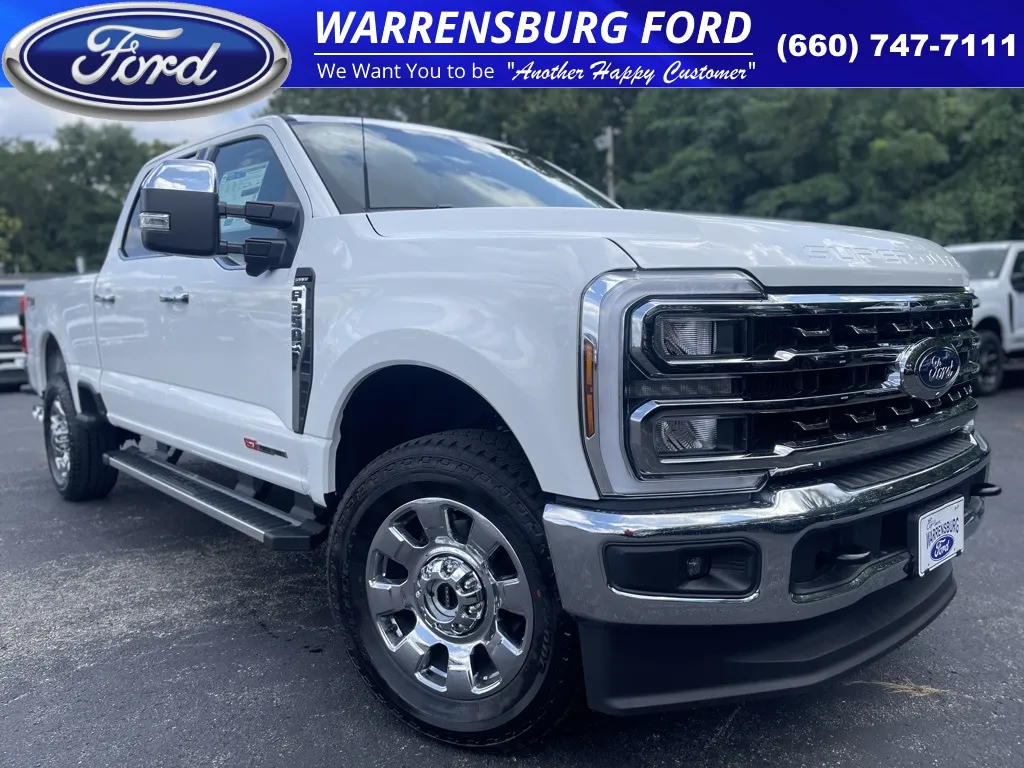 White 2025 Ford F-350SD Lariat for sale in Warrensburg, MO
