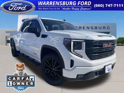 White 2024 GMC Sierra 1500 Elevation for sale in Warrensburg, MO