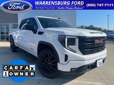 White 2024 GMC Sierra 1500 Elevation for sale in Warrensburg, MO