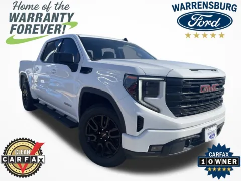 White 2024 GMC Sierra 1500 Elevation for sale in Warrensburg, MO