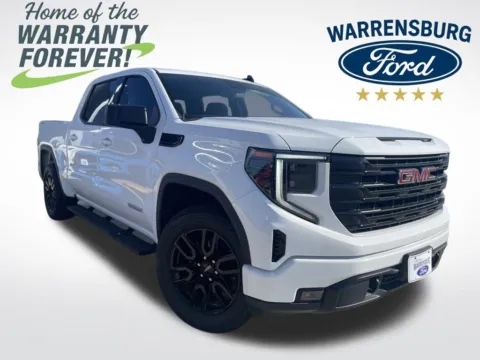 White 2024 GMC Sierra 1500 Elevation for sale in Warrensburg, MO