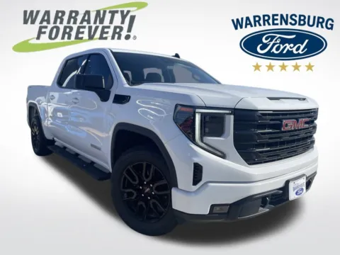 White 2024 GMC Sierra 1500 Elevation for sale in Warrensburg, MO