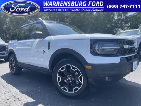 White 2025 Ford Bronco Sport Outer Banks for sale in Warrensburg, MO