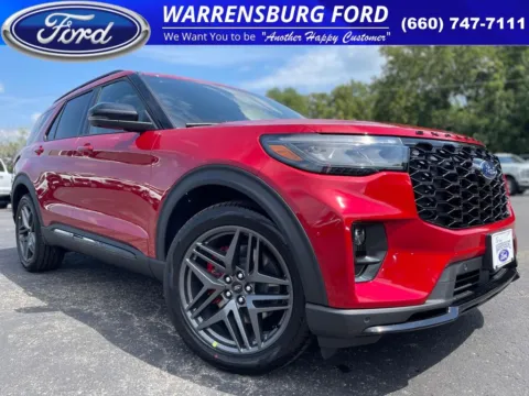 Red 2025 Ford Explorer ST for sale in Warrensburg, MO