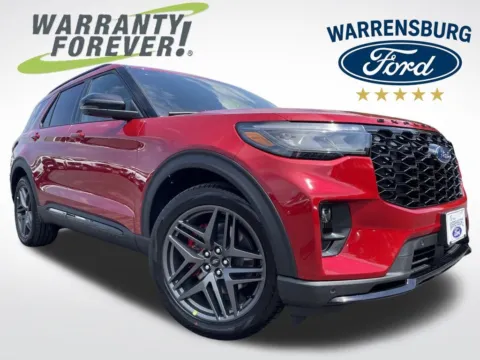 Red 2025 Ford Explorer ST for sale in Warrensburg, MO