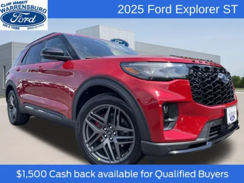 Red 2025 Ford Explorer ST for sale in Warrensburg, MO