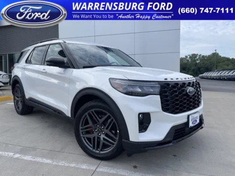 White 2025 Ford Explorer ST for sale in Warrensburg, MO