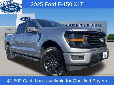 Silver 2025 Ford F-150 XLT for sale in Warrensburg, MO
