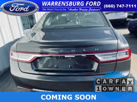 Another view of 2017 Lincoln Continental Select for sale in Warrensburg, MO at Warrensburg Ford