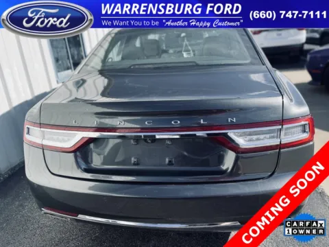 Another view of 2017 Lincoln Continental Select for sale in Warrensburg, MO at Warrensburg Ford
