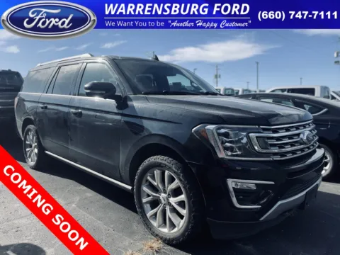 Black 2018 Ford Expedition Max Limited for sale in Warrensburg, MO